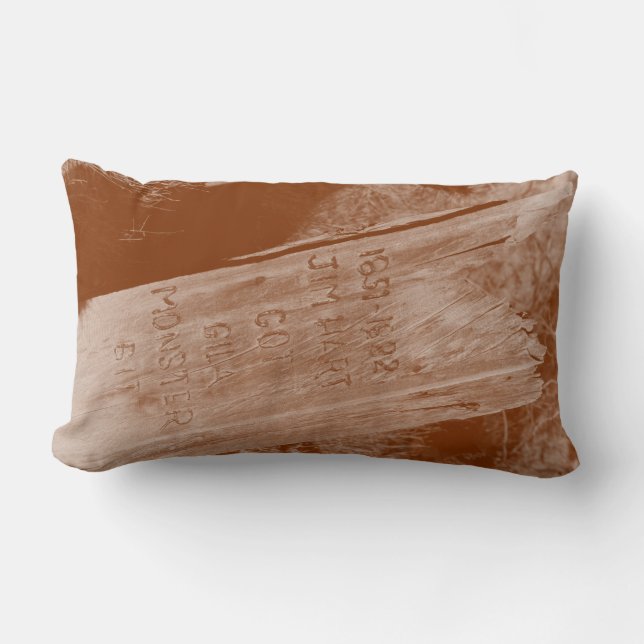 Rectangle Gammons Gulch ensemble de films Souvenir Coussin (Recto)