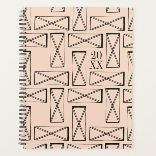 Rectangle géométrique X (Devant)