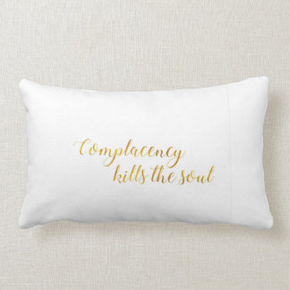 Rectangle Grand coussin avec le grand message