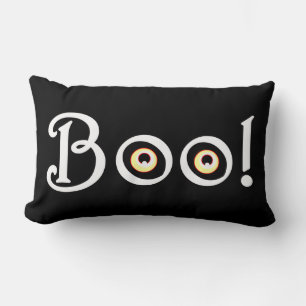 Rectangle Halloween BOO Coussin Fun Halloween Décor & Cadeau