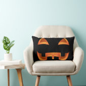 Rectangle Halloween Coussin potiron cadeaux Jack-o-lanterne  (Chaise)