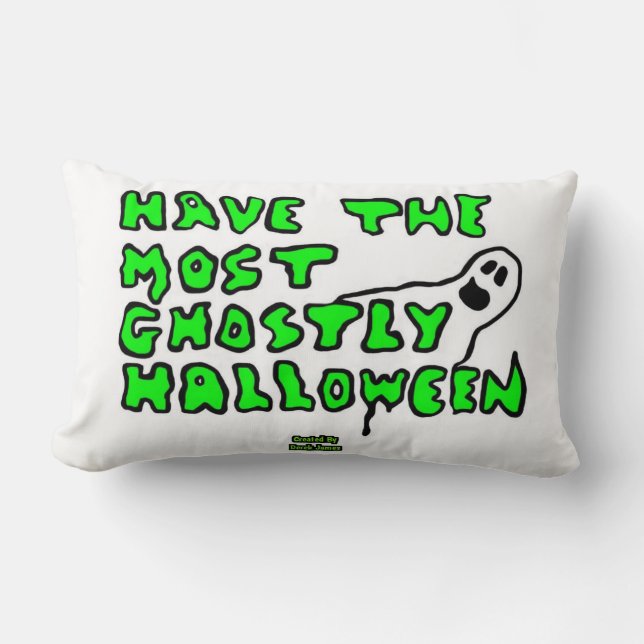 Rectangle Halloween Lumbar Coussin (Recto)