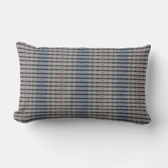 Rectangle HAMbyWG - Coussin Lumbar - bande amérindienne (Recto)