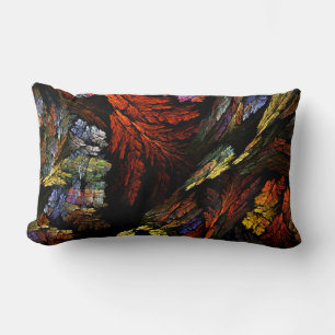 Rectangle Harmonie de couleurs Coussin Art Lumbar Abstrait