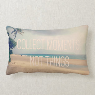 Rectangle Hawaii Beach Collect Moments Coussin