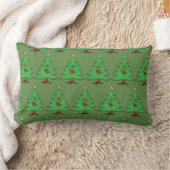 RECTANGLE ***HEUREUX ARBRES À FROMAGE*** COUSSIN DE NOËL (Couverture)