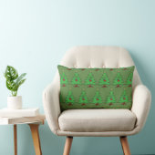 RECTANGLE ***HEUREUX ARBRES À FROMAGE*** COUSSIN DE NOËL (Chaise)
