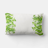 Rectangle 'Hôte avec le Mosta' sur un Coussin Lumbar (Verso)
