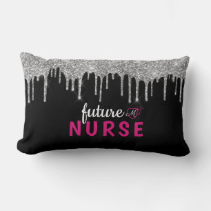 Rectangle Infirmière Glam personnalisée Coussin Lumbar