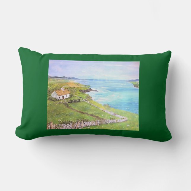 Rectangle Irlandais, Irlande, Oreiller, Coussin (Recto)