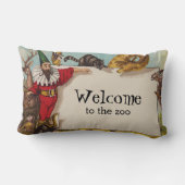 Rectangle Isidore l'elfe et son Coussin Lombaire pour Animau (Verso)