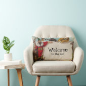 Rectangle Isidore l'elfe et son Coussin Lombaire pour Animau (Chaise)
