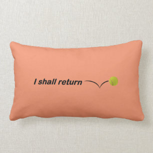 Rectangle Je renverrai le coussin lombaire
