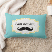 Rectangle Je suis elle M. Mustard Coussin de la Moustache Ja (Couverture)