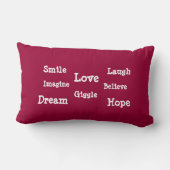Rectangle JE T'AIME PLUS coussin (Verso)