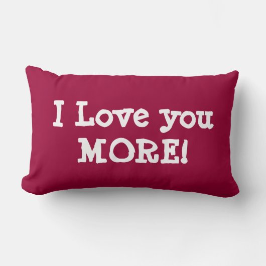 Rectangle JE T'AIME PLUS coussin (Recto)