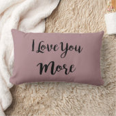 Rectangle Je T'Aime Plus Coussin Violet (Couverture)