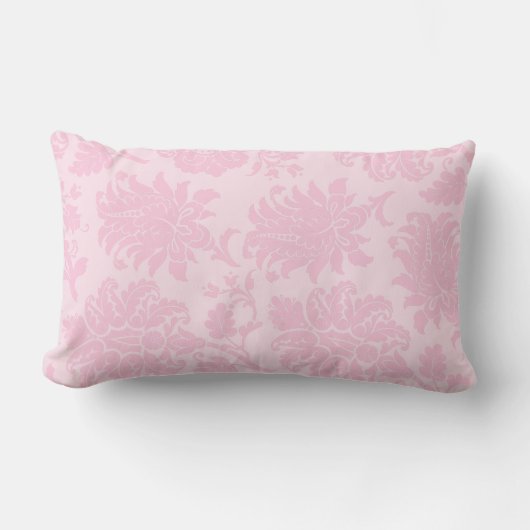 Rectangle Joli Coussin rose Damask (Recto)