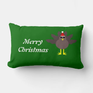 Rectangle Joli Noël Turquie Coussin personnalisable