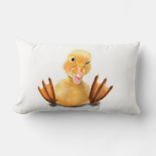 Rectangle Jouer Jaune Canard Jaune Wink Baby Coussin Smile F