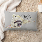 Rectangle Joyeux Coussin de chien ! (Couverture)