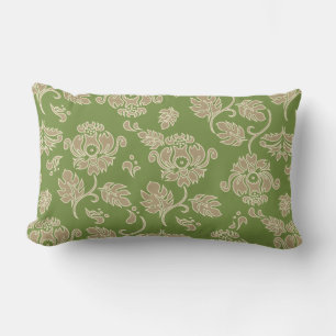 Rectangle Kamaole Hawaï Coussin Lombaire Fleurs Tropicales