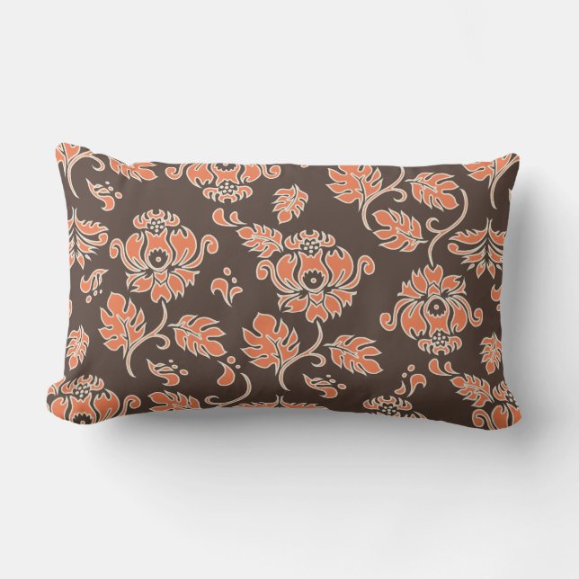 Rectangle Kamaole Hawaï Coussin Lombaires Fleur Tropicale (Recto)