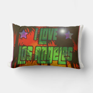 Rectangle LA Beautiful Burn Coussin