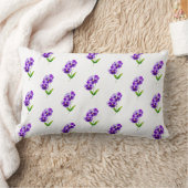 Rectangle "La fête du Pansy" sur un Coussin Lumbar (III) (Couverture)