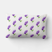 Rectangle "La fête du Pansy" sur un Coussin Lumbar (III) (Verso)