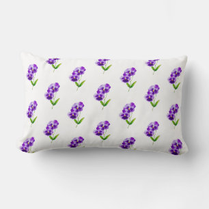 Rectangle "La fête du Pansy" sur un Coussin Lumbar (III)