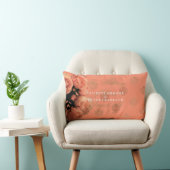 Rectangle Le baroque et pivoines - coussin (Chaise)