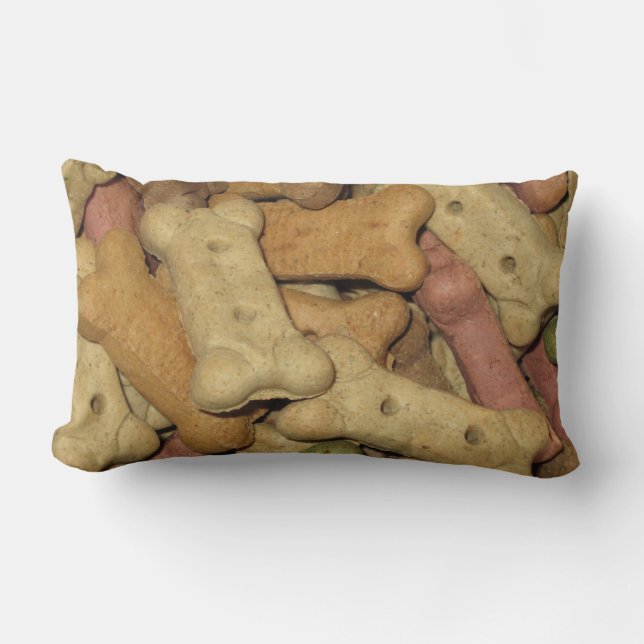Rectangle Le chien traite le coussin lombaire (Recto)