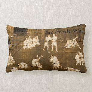 Rectangle Le coussin doux de "jet" de manière