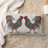 Rectangle Le Coussin du Rooster resplendissant Lumbar - Reto (Couverture)
