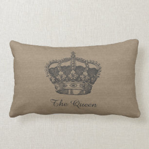 Rectangle Le Coussin Queen Canvas Look
