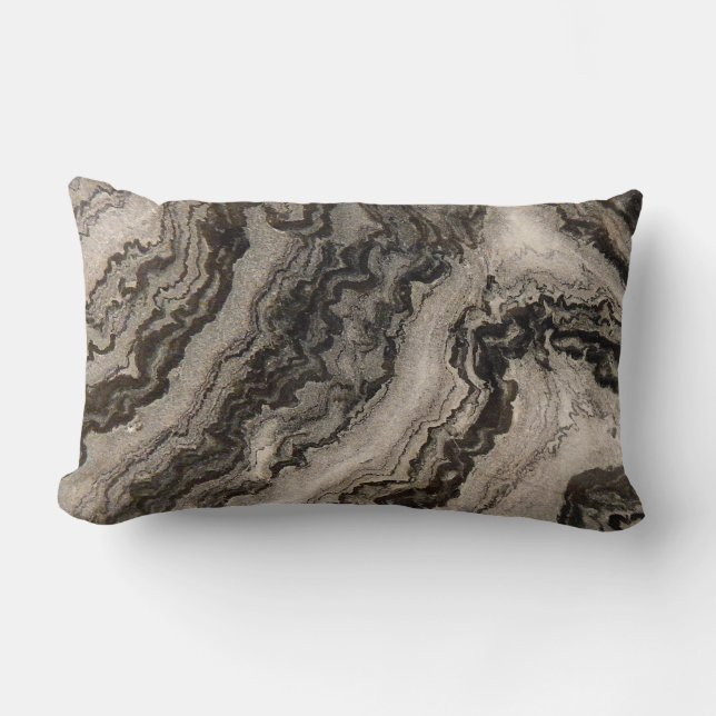 Rectangle Le granit tourbillonne coussin lombaire (Recto)