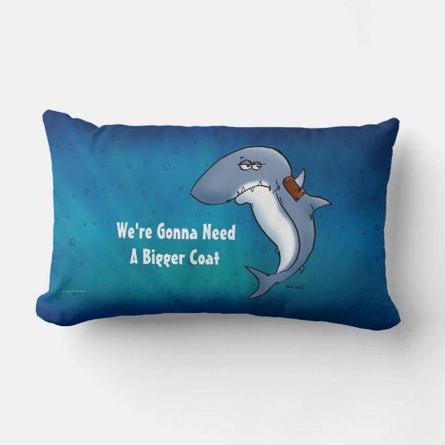 Rectangle Le Requin Va Avoir Besoin D'Un Plus Grand Coussin  (Recto)