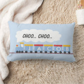 Rectangle Les enfants ont personnalisé le coussin de train (Couverture)