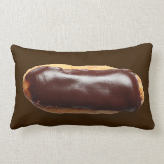 Rectangle Long Teal et coussin Brown de beignet