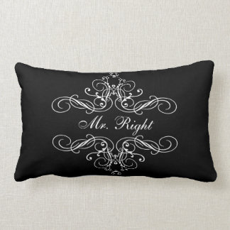 Rectangle M. Right Elegant Boudoir Bed sien et son coussin