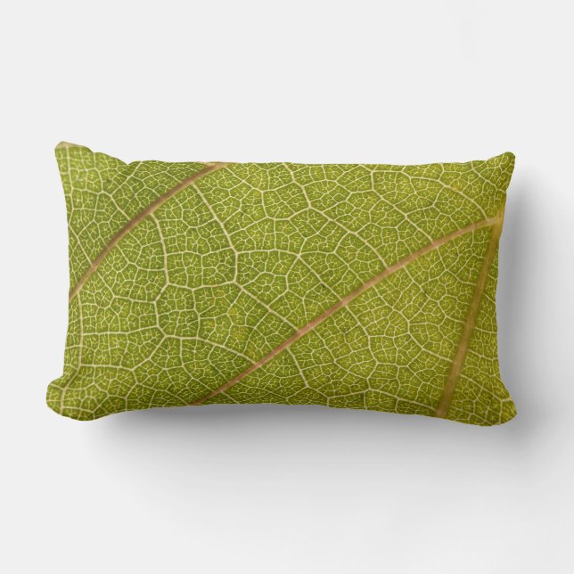 Rectangle Macro coussin de feuille (Recto)