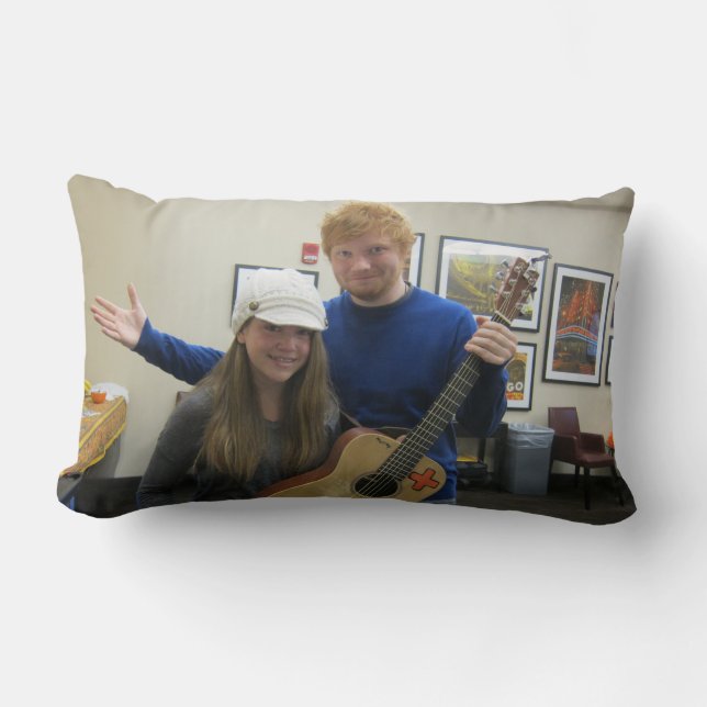 Rectangle Maddie et coussin d'Ed (Recto)