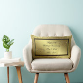 Rectangle Mariage classique Anniversaire Lumbar Coussin (Chaise)