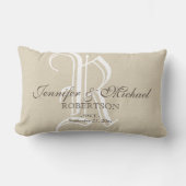Rectangle Mariage monographique / Coussin d'anniversaire (Recto)