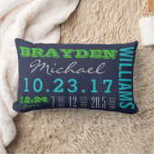 Rectangle Marine nouveau-née de bébé du coussin | de détails (Couverture)