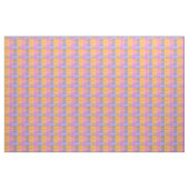 Rectangle Mélange Orange Rose Purple Tissu (Yard)
