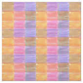 Rectangle Mélange Orange Rose Purple Tissu (Échantillon)