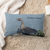 Rectangle Mère Goose est au travail, Coussin de bébé pour in (Couverture)