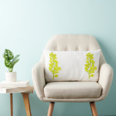 Rectangle 'Merry Maples' sur un Coussin Lumbar (II) (Chaise)
